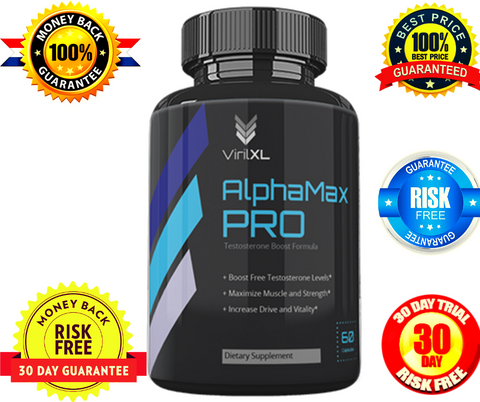 Viril XL Alpha Max Pro Male Enhancement Pills - Testosterone Support Male - Limited Stock