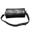 Men Crazy Horse Leather Sling Bag Round Messenger Bag Shoulder Bag CrossBody Beg