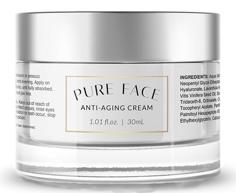 Pure Face Cream - Anti Aging Cream Face Serum - Best Anti Wrinke Cream - Limited Time Offer